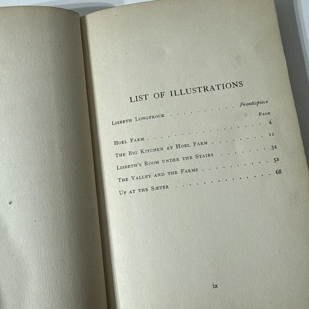 Lisbeth Longfrock Laura E. Poulsson Hans Aanrud - 1907 Illustrated HC Ginn & Co.